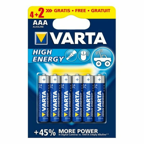 Battery Varta 4903121436 AAA 1 V Battery Varta 4903121436 AAA 1 V