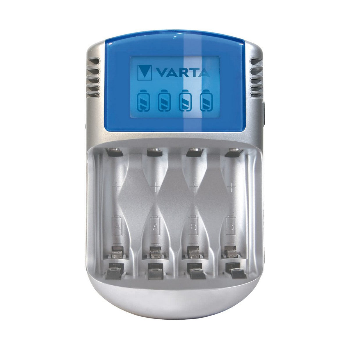 Charger + Rechargeable Batteries Varta -POWERLCD (1 Unit) Charger + Rechargeable Batteries Varta -POWERLCD (1 Unit)