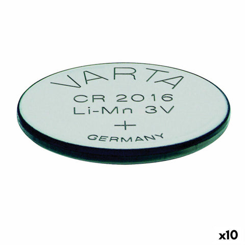 Battery Varta CR 2016 (10 Units) Battery Varta CR 2016 (10 Units)