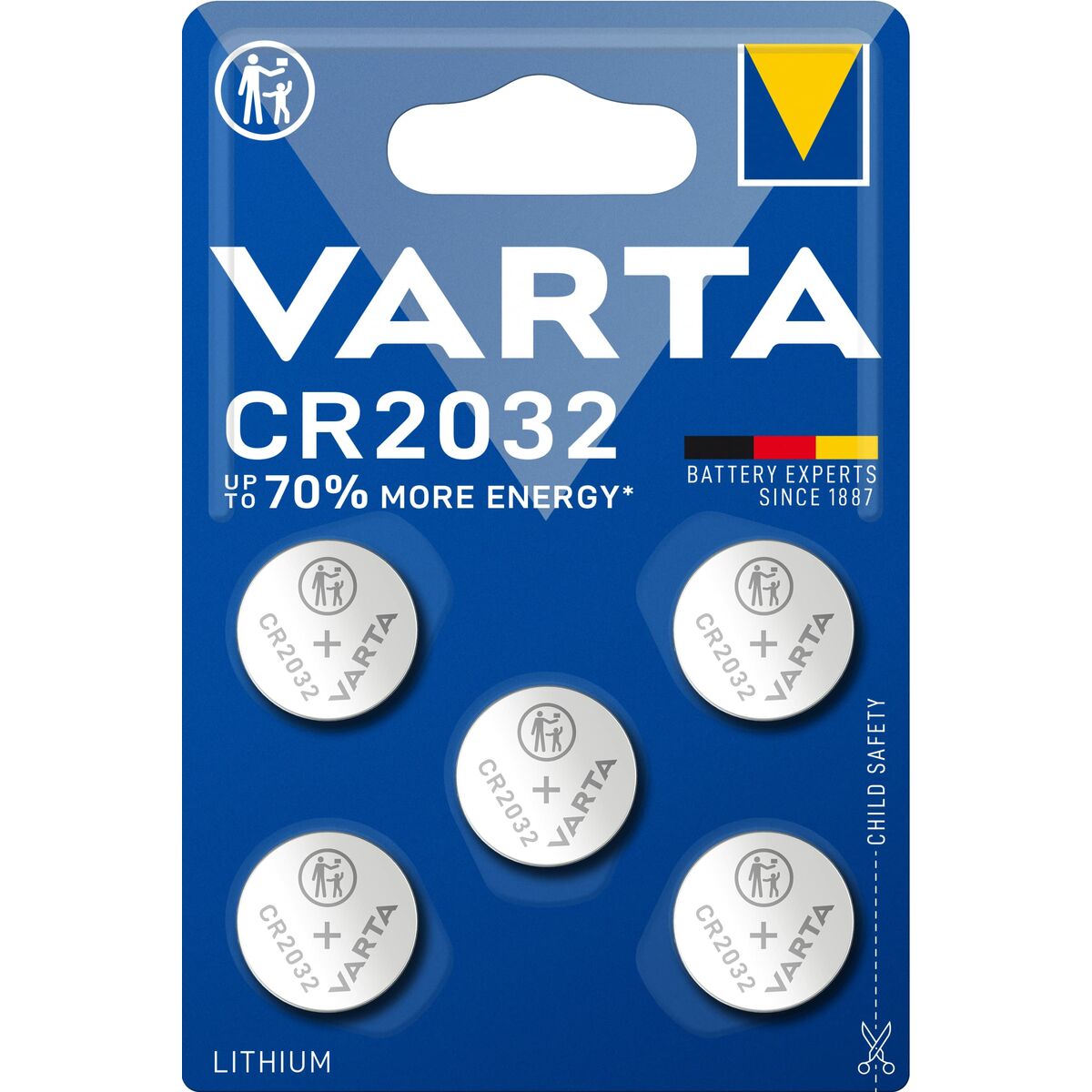 Lithium Button Batteries Varta 06032 101 415 3 V (5 Units) Lithium Button Batteries Varta 06032 101 415 3 V (5 Units)