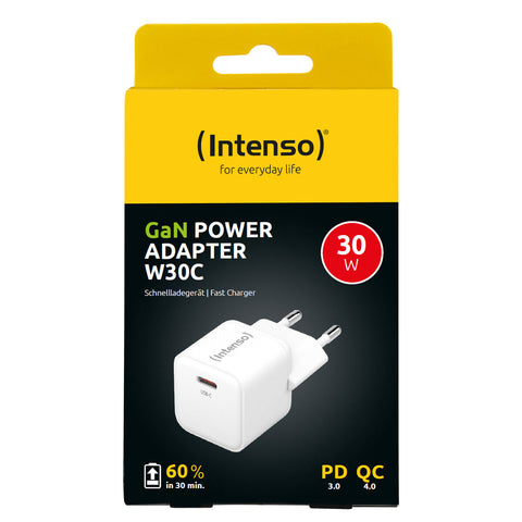 Wall Charger INTENSO W30C White 30 W Wall Charger INTENSO W30C White 30 W