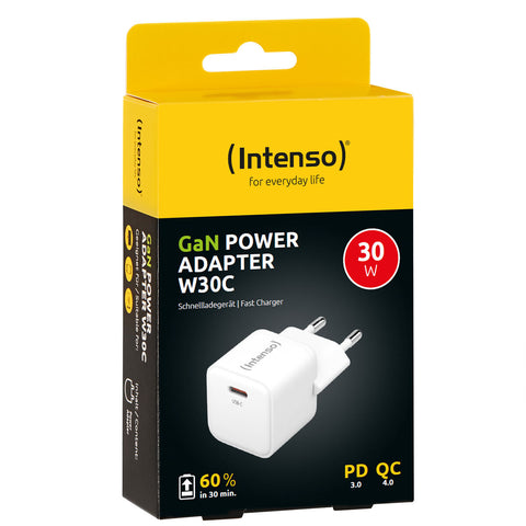 Wall Charger INTENSO W30C White 30 W Wall Charger INTENSO W30C White 30 W