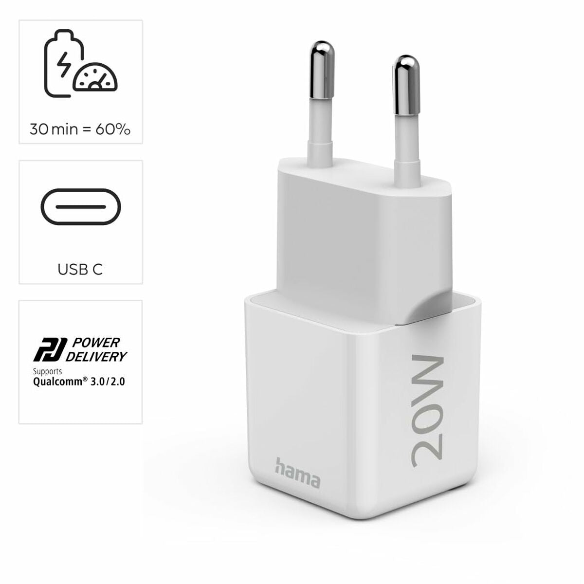 Wall Charger Hama 00201980 Wall Charger Hama 00201980