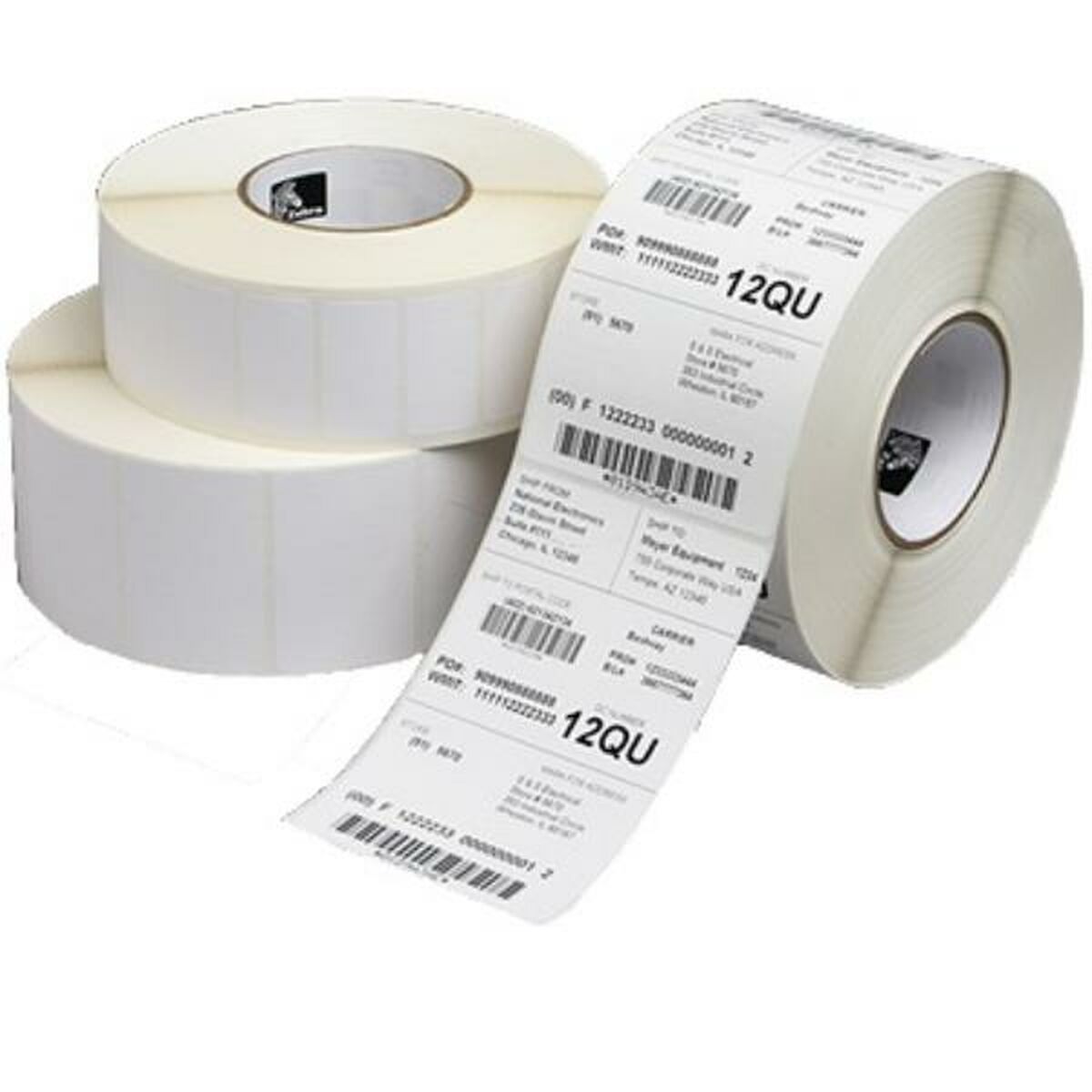 Roll of Labels Zebra 3005869 White Roll of Labels Zebra 3005869 White