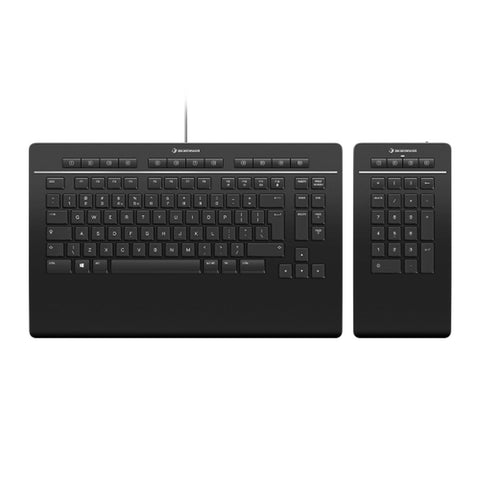 Bluetooth Keyboard 3Dconnexion Keyboard Pro Black QWERTZ Bluetooth Keyboard 3Dconnexion Keyboard Pro Black QWERTZ