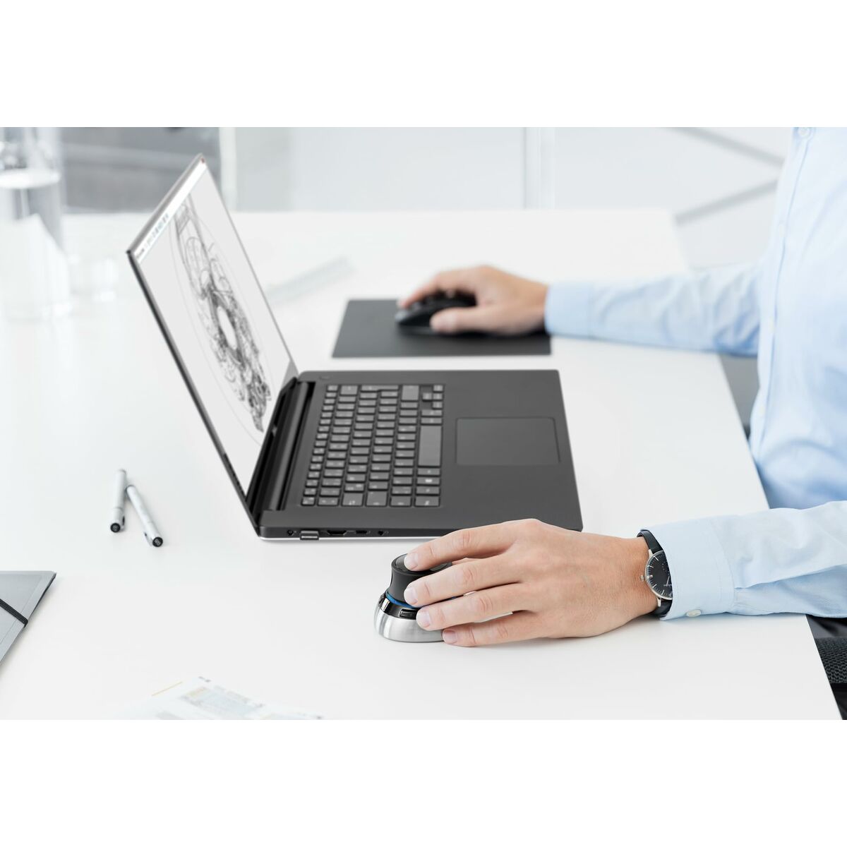 Mouse 3Dconnexion 3DX-700136 Black Mouse 3Dconnexion 3DX-700136 Black