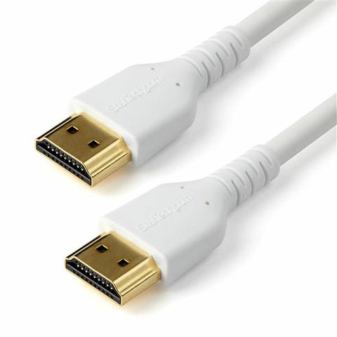 HDMI Cable Startech RHDMM1MPW            4K Ultra HD 1 m White HDMI Cable Startech RHDMM1MPW            4K Ultra HD 1 m White