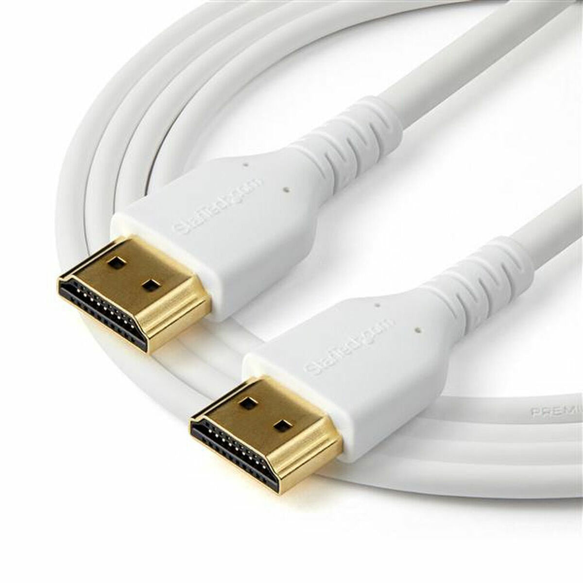 HDMI Cable Startech RHDMM1MPW            4K Ultra HD 1 m White HDMI Cable Startech RHDMM1MPW            4K Ultra HD 1 m White