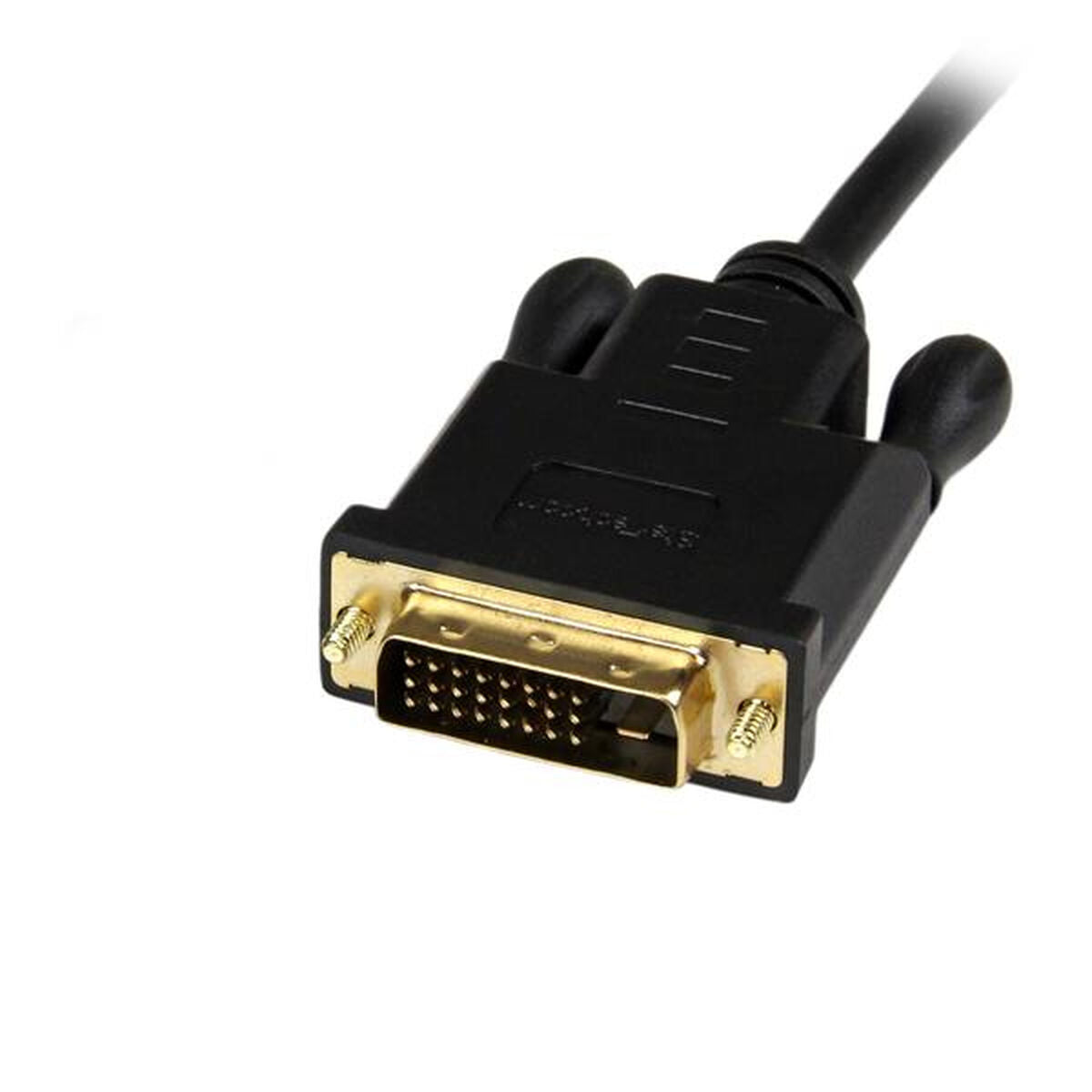 DisplayPort to DVI Adapter Startech DP2DVIMM3BS Black 90 cm DisplayPort to DVI Adapter Startech DP2DVIMM3BS Black 90 cm