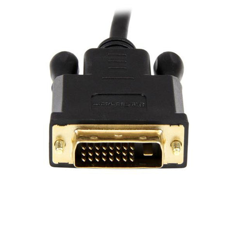 DisplayPort to DVI Adapter Startech DP2DVIMM3BS Black 90 cm DisplayPort to DVI Adapter Startech DP2DVIMM3BS Black 90 cm