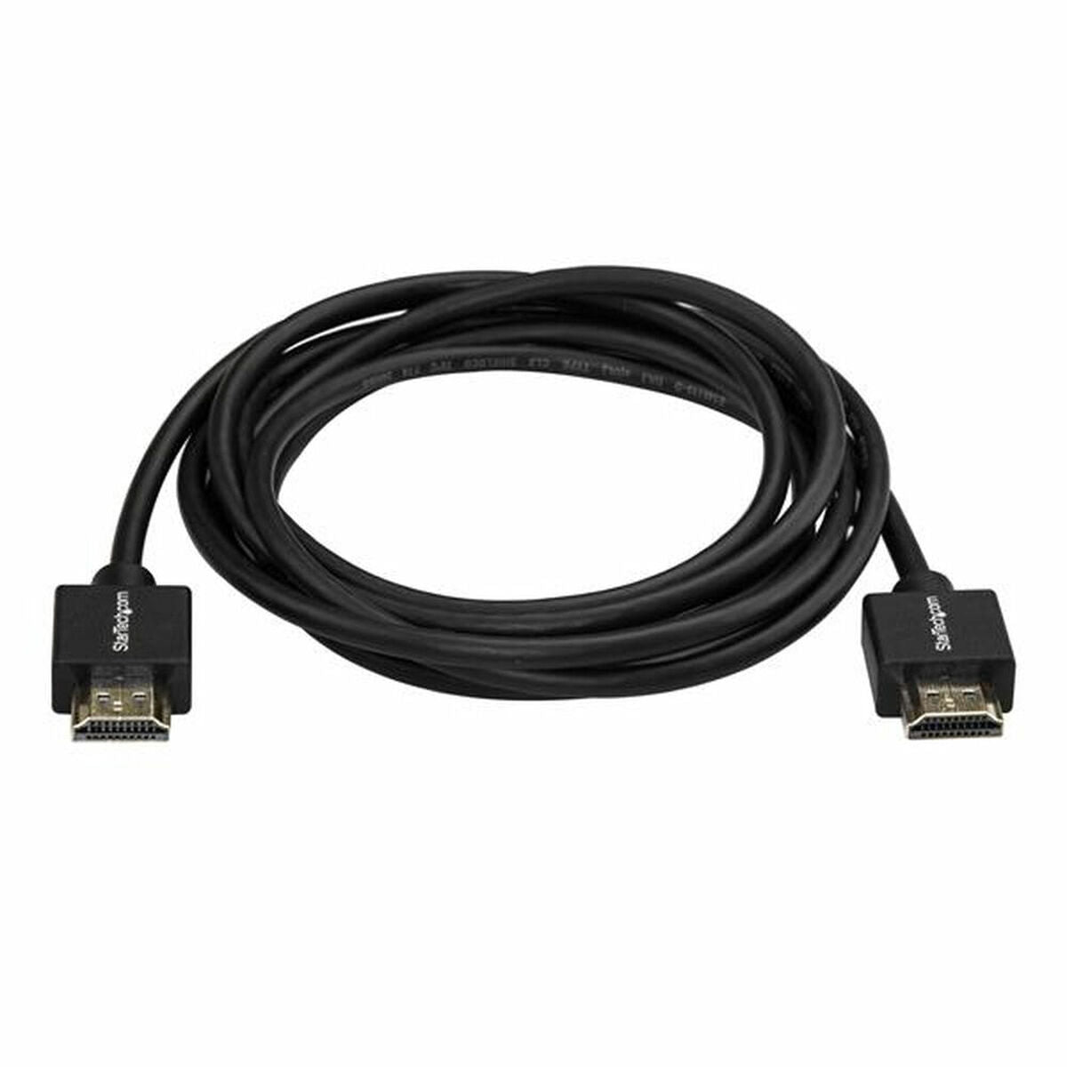 HDMI Cable Startech HDMM2MLP 4K Ultra HD 2 m Black HDMI Cable Startech HDMM2MLP 4K Ultra HD 2 m Black