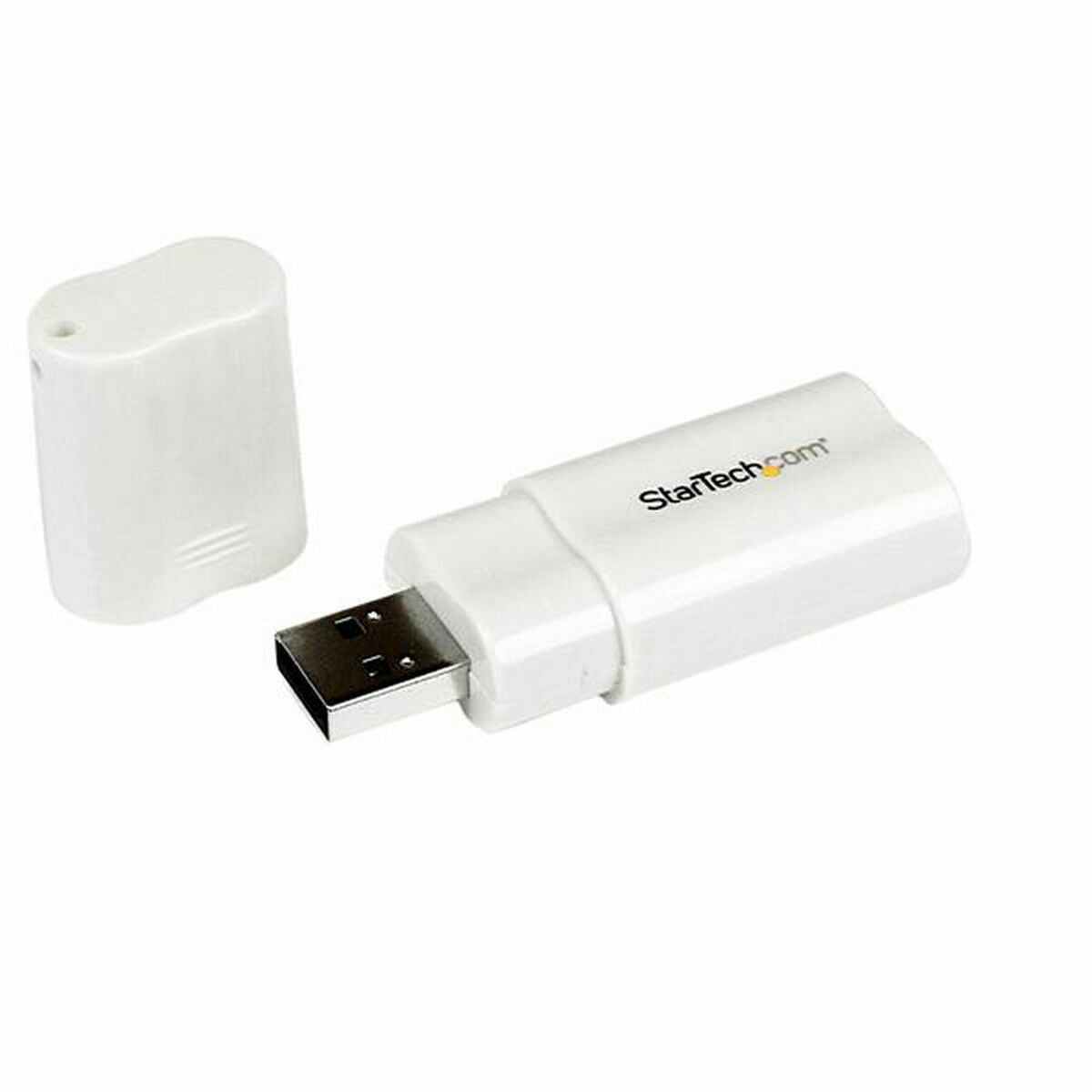 External Sound Card USB Startech ICUSBAUDIO White External Sound Card USB Startech ICUSBAUDIO White