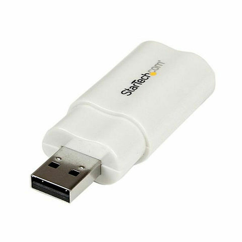 External Sound Card USB Startech ICUSBAUDIO White External Sound Card USB Startech ICUSBAUDIO White