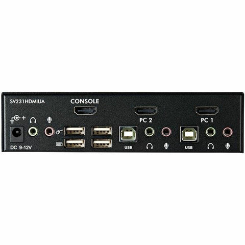 KVM switch Startech SV231HDMIUA FHD HDMI USB Black KVM switch Startech SV231HDMIUA FHD HDMI USB Black