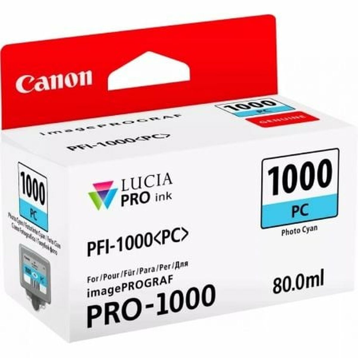 Original Ink Cartridge Canon 0550C001 Cyan Original Ink Cartridge Canon 0550C001 Cyan