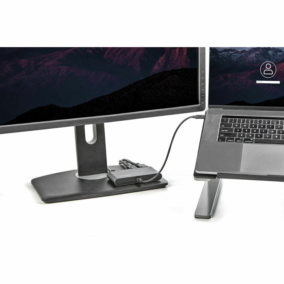 Dockstation Startech TB3DKM2DPL 4K Ultra HD Grey Dockstation Startech TB3DKM2DPL 4K Ultra HD Grey