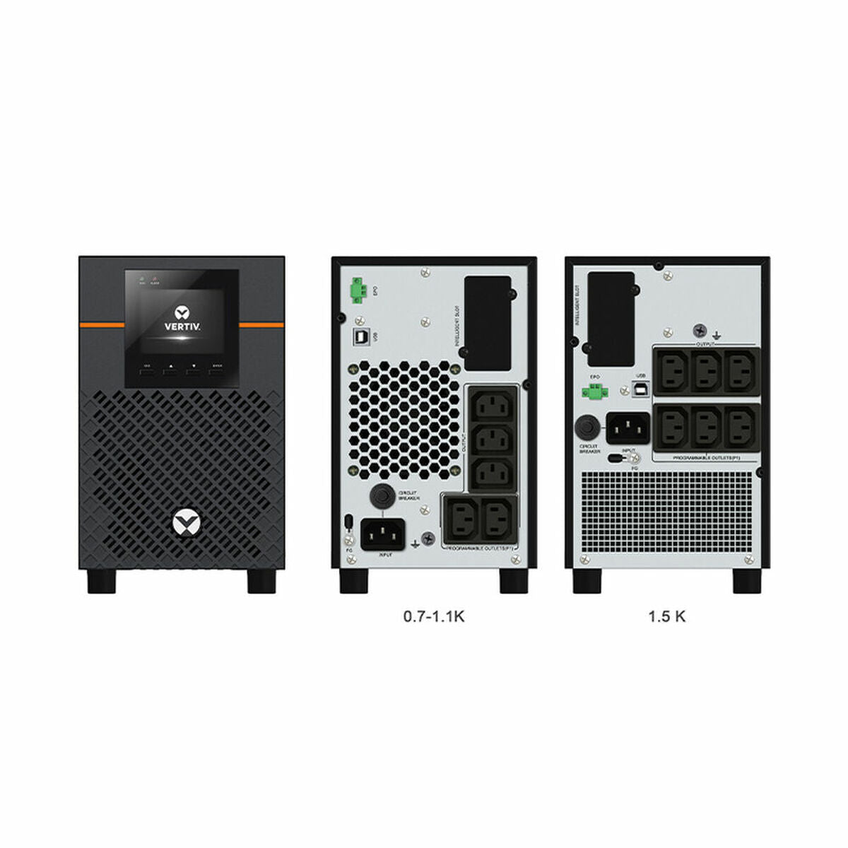 Uninterruptible Power Supply System Interactive UPS Vertiv EDGE-750IMT Uninterruptible Power Supply System Interactive UPS Vertiv EDGE-750IMT