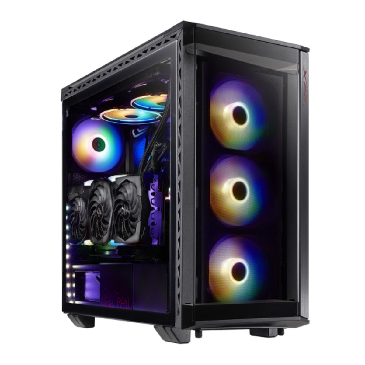 Micro ATX / Mini ITX / ATX Midtower Case XPG Battlecruiser Black ARGB Micro ATX / Mini ITX / ATX Midtower Case XPG Battlecruiser Black ARGB