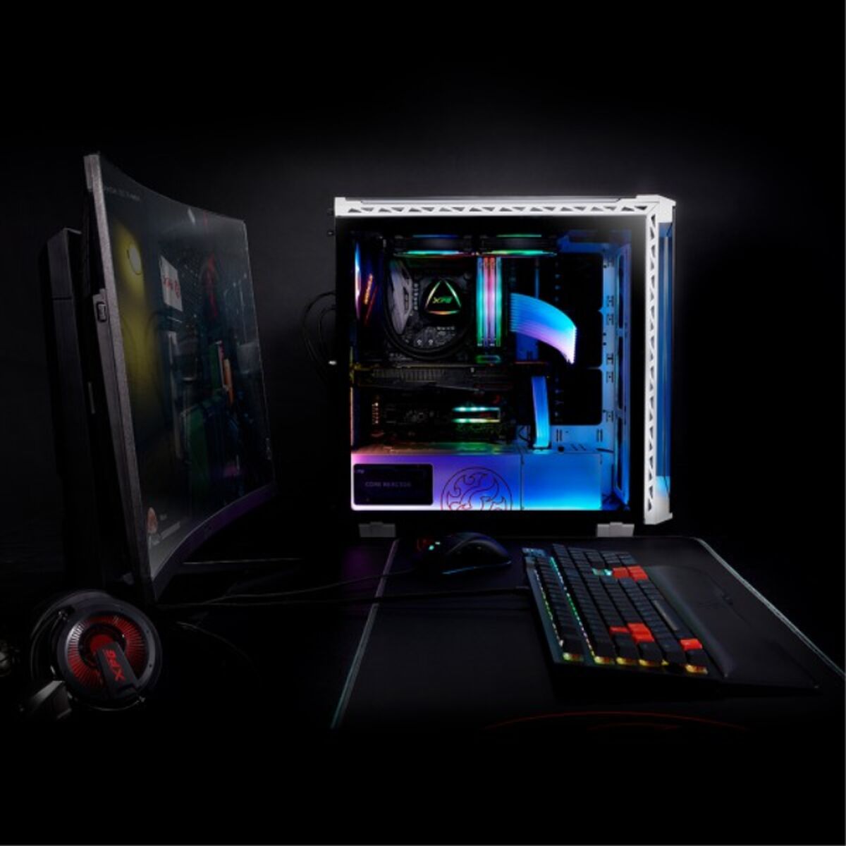 Micro ATX / Mini ITX / ATX Midtower Case XPG Battlecruiser Black ARGB Micro ATX / Mini ITX / ATX Midtower Case XPG Battlecruiser Black ARGB