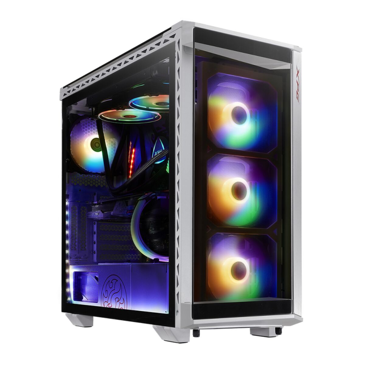 Micro ATX / Mini ITX / ATX Midtower Case XPG Battlecruiser White Black ARGB Micro ATX / Mini ITX / ATX Midtower Case XPG Battlecruiser White Black ARGB