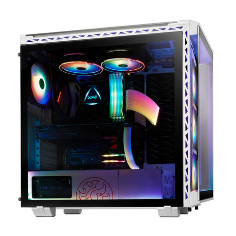 Micro ATX / Mini ITX / ATX Midtower Case XPG Battlecruiser White Black ARGB Micro ATX / Mini ITX / ATX Midtower Case XPG Battlecruiser White Black ARGB