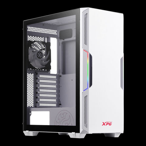 Micro ATX / Mini ITX / ATX Midtower Case XPG Starker White ARGB Micro ATX / Mini ITX / ATX Midtower Case XPG Starker White ARGB