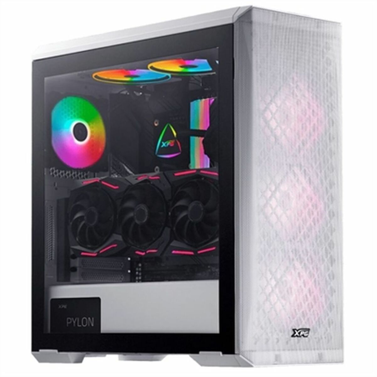 ATX Semi-tower Box XPG DEFENDER-WHCWW White ATX Semi-tower Box XPG DEFENDER-WHCWW White
