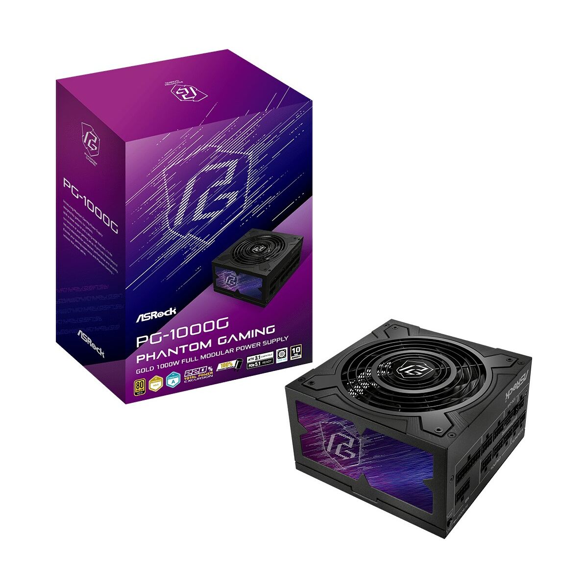 Power supply ASRock 90-UXP100-GFEAAB ATX 750 W 80 Plus Gold Power supply ASRock 90-UXP100-GFEAAB ATX 750 W 80 Plus Gold