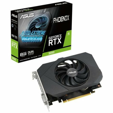 Graphics card Asus PH-RTX3050-8G-V2 GDDR6 Nvidia GeForce RTX 3050 8 GB Graphics card Asus PH-RTX3050-8G-V2 GDDR6 Nvidia GeForce RTX 3050 8 GB