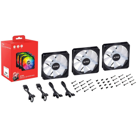 Box Ventilator XPG VENTO R 120 ARGB PWM Ø 12 cm (1 Unit) Box Ventilator XPG VENTO R 120 ARGB PWM Ø 12 cm (1 Unit)