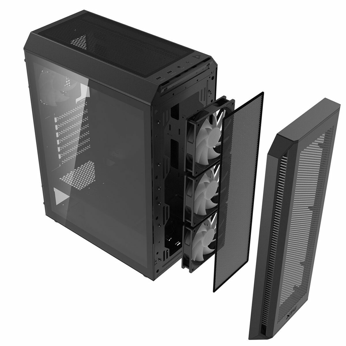 ATX Semi-tower Box XPG 75261537 Black ATX Semi-tower Box XPG 75261537 Black