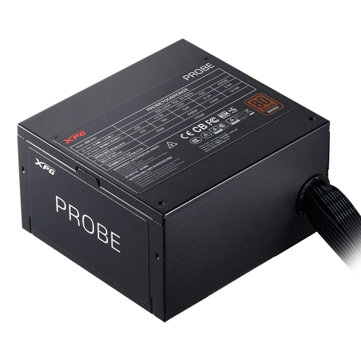 Power supply XPG 75261557 ATX 700 W 80 Plus Bronze Power supply XPG 75261557 ATX 700 W 80 Plus Bronze