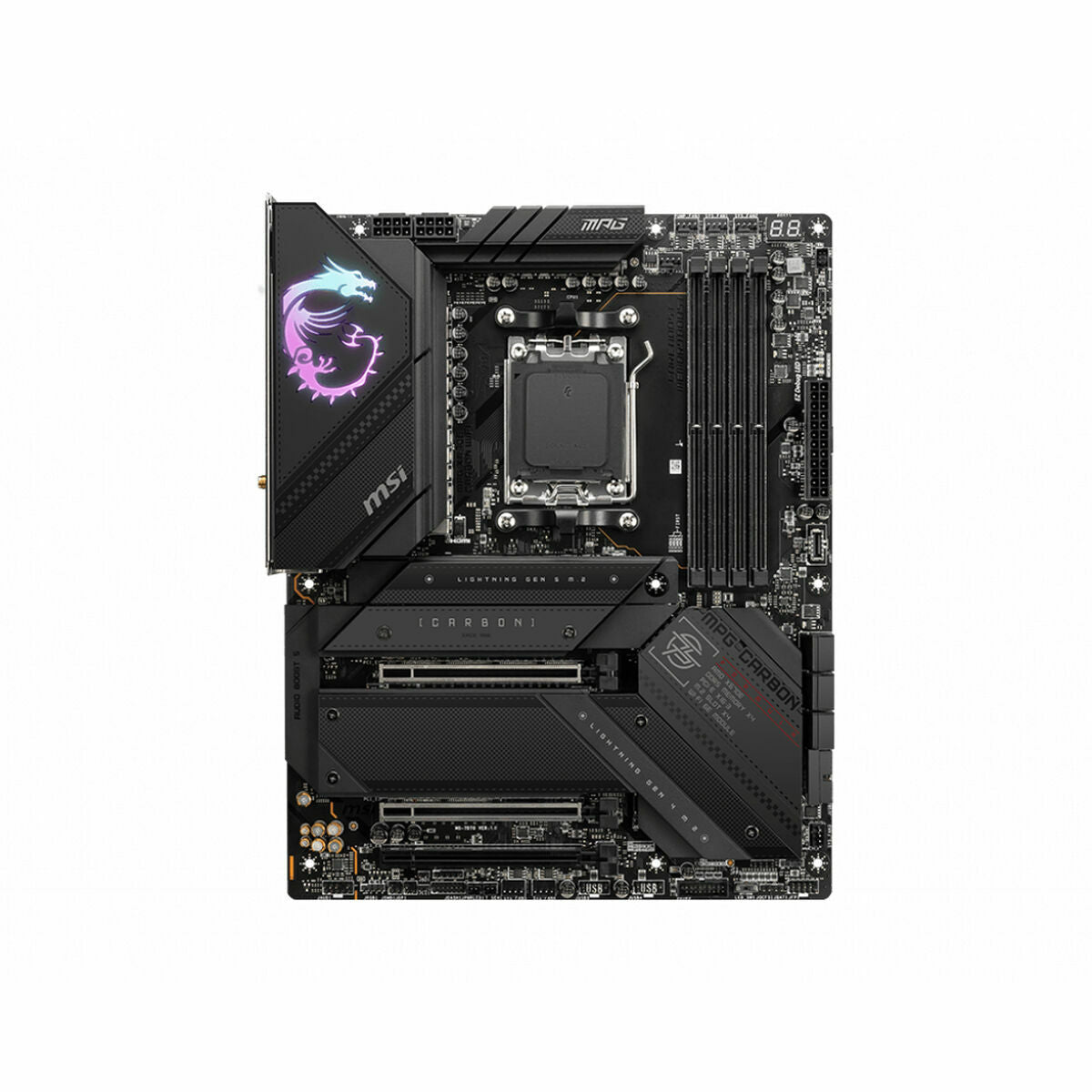 Motherboard MSI MPG X670E CARBON WIFI AMD AM5 AMD Motherboard MSI MPG X670E CARBON WIFI AMD AM5 AMD