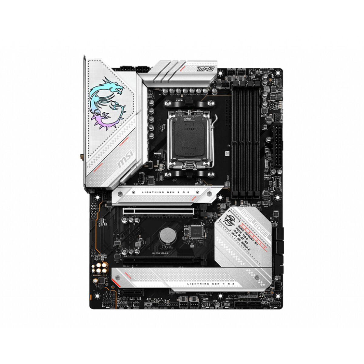 Motherboard MSI MPG B650 EDGE WI-FI AMD B650 AMD AM5 Motherboard MSI MPG B650 EDGE WI-FI AMD B650 AMD AM5