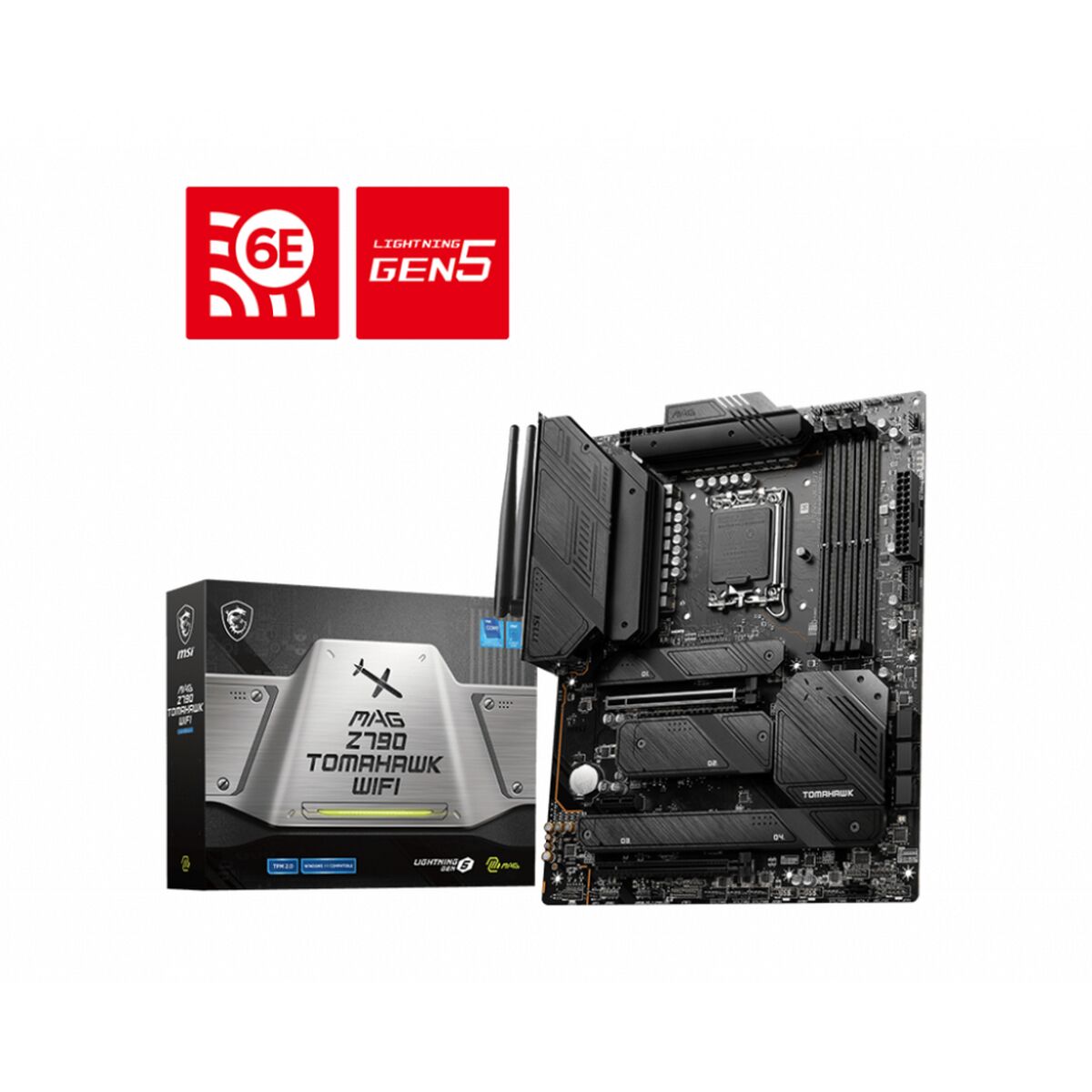 Motherboard MSI 911-7D91-030 INTEL Z790 LGA 1700 Motherboard MSI 911-7D91-030 INTEL Z790 LGA 1700