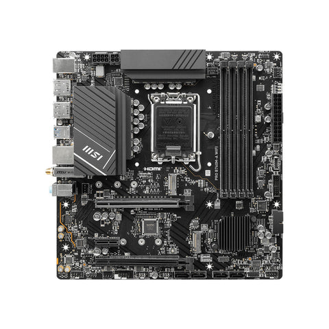 Motherboard MSI MB PRO B760M-A WIFI LGA 1700 Intel B760 Motherboard MSI MB PRO B760M-A WIFI LGA 1700 Intel B760