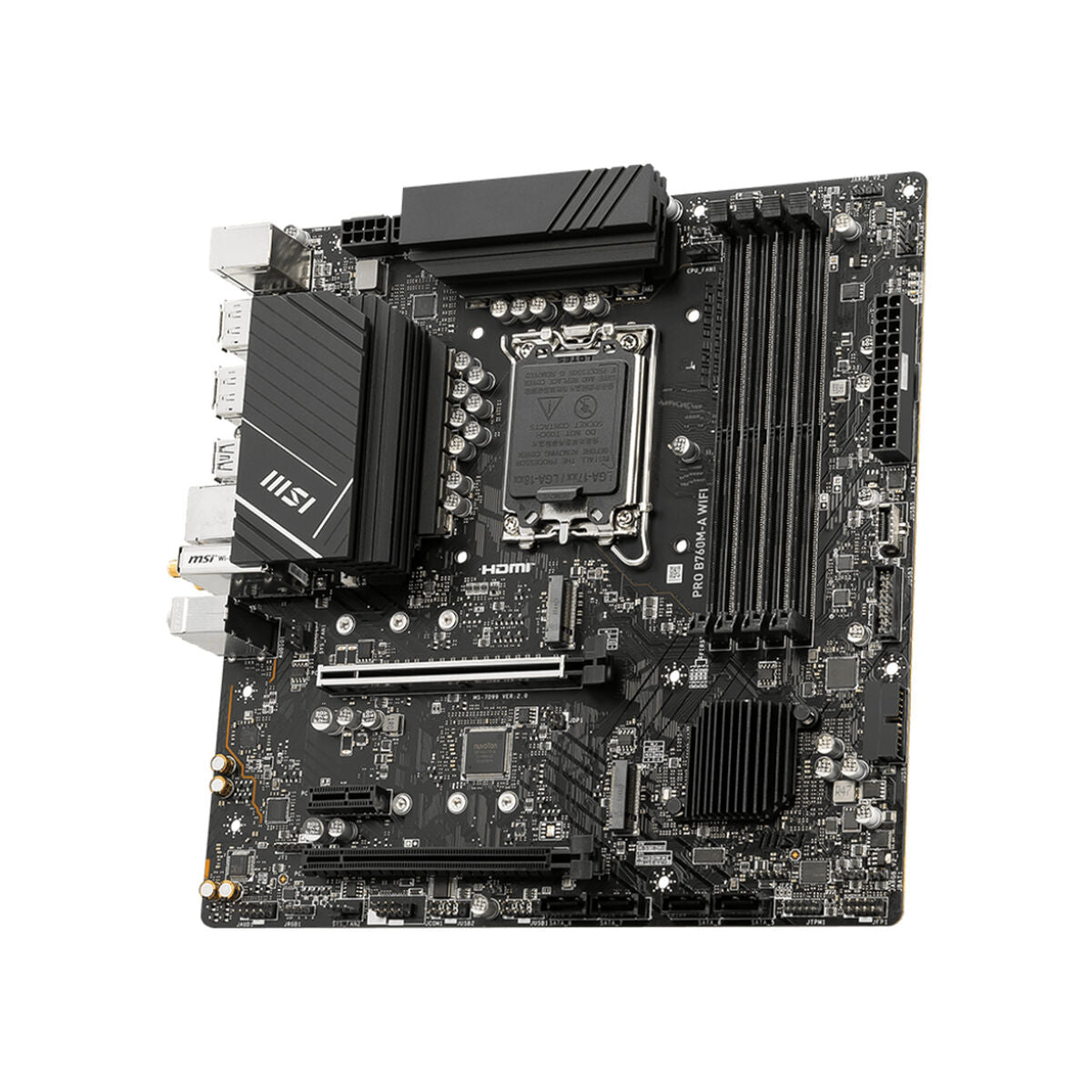Motherboard MSI MB PRO B760M-A WIFI LGA 1700 Intel B760 Motherboard MSI MB PRO B760M-A WIFI LGA 1700 Intel B760