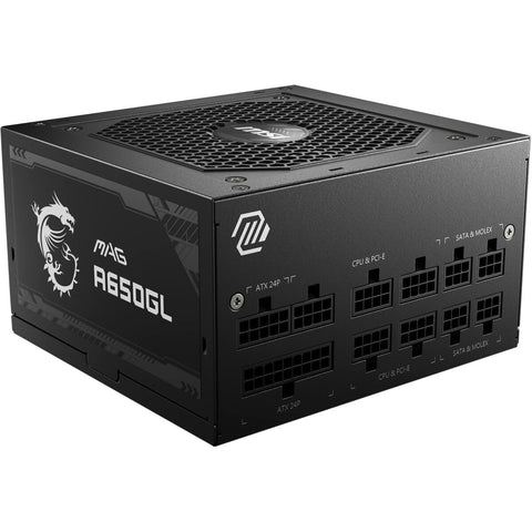 Power supply MSI MAG A650GL 650 W 80 Plus Bronze Power supply MSI MAG A650GL 650 W 80 Plus Bronze