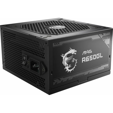 Power supply MSI MAG A650GL 650 W 80 Plus Bronze Power supply MSI MAG A650GL 650 W 80 Plus Bronze