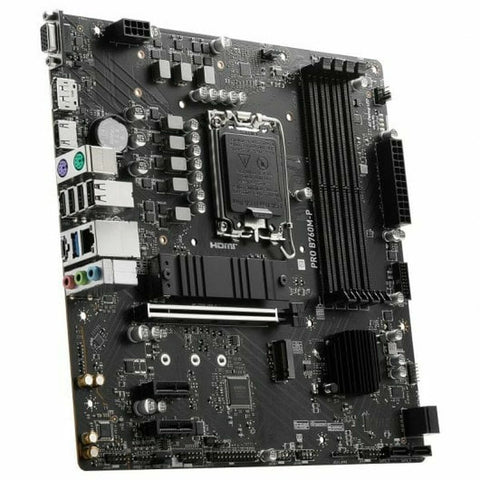 Motherboard MSI PRO B760M-P DDR4 Intel B760 LGA 1700 Motherboard MSI PRO B760M-P DDR4 Intel B760 LGA 1700