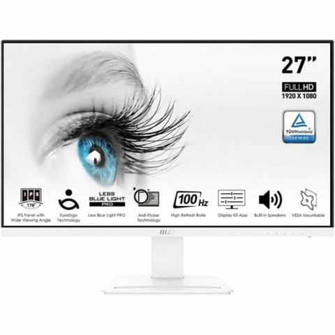 Monitor MSI MP273AW 27" Full HD 100 Hz 50 - 60 Hz Monitor MSI MP273AW 27" Full HD 100 Hz 50 - 60 Hz