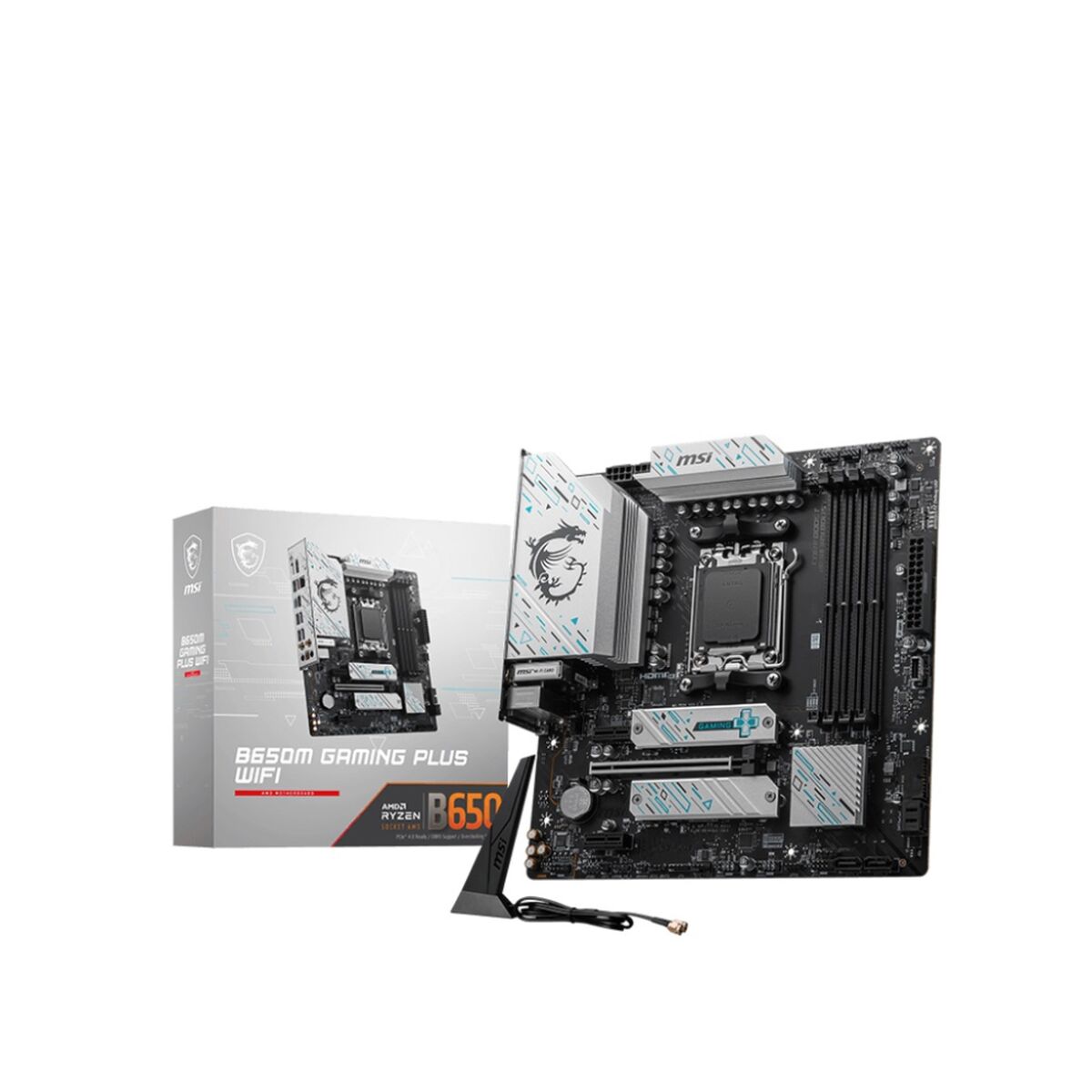 Motherboard MSI B650M GAMING PLUS WI-FI AMD B650 AMD AM5 Motherboard MSI B650M GAMING PLUS WI-FI AMD B650 AMD AM5