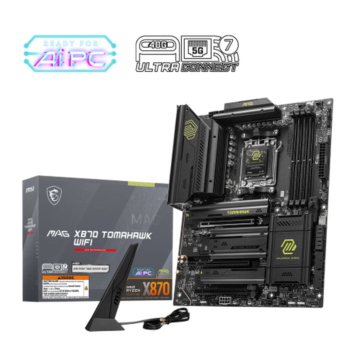 Motherboard MSI MAG X870 TOMAHAWK WIFI AMD X870 AMD AM5 Motherboard MSI MAG X870 TOMAHAWK WIFI AMD X870 AMD AM5