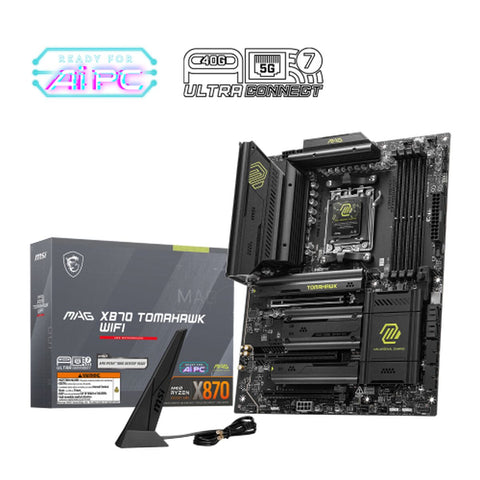 Motherboard MSI MAG X870 TOMAHAWK WIFI AMD X870 AMD AM5 Motherboard MSI MAG X870 TOMAHAWK WIFI AMD X870 AMD AM5
