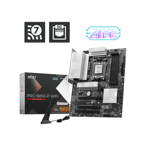 Motherboard MSI PRO B850-P WIFI AMD AM5 AMD Motherboard MSI PRO B850-P WIFI AMD AM5 AMD