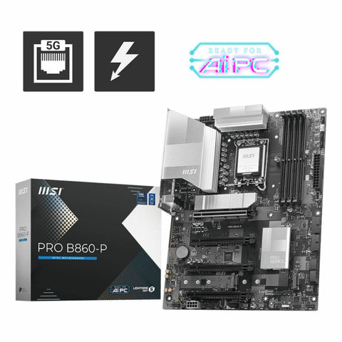 Motherboard MSI PRO B860-P LGA 1851 AMD Motherboard MSI PRO B860-P LGA 1851 AMD