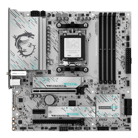 Motherboard MSI B850M GAMING PLUS WIFI Intel Wi-Fi 6 AMD AM5 AMD B850 Motherboard MSI B850M GAMING PLUS WIFI Intel Wi-Fi 6 AMD AM5 AMD B850