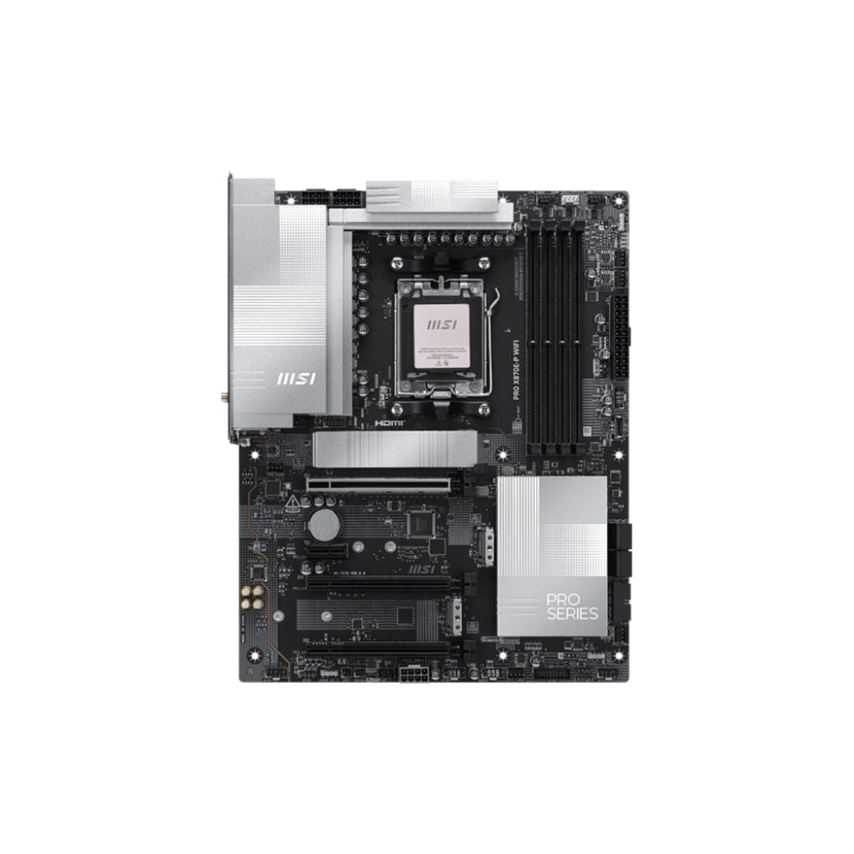 Motherboard MSI PRO X870E-P WIFI AMD AM5 AMD AMD X870E Motherboard MSI PRO X870E-P WIFI AMD AM5 AMD AMD X870E
