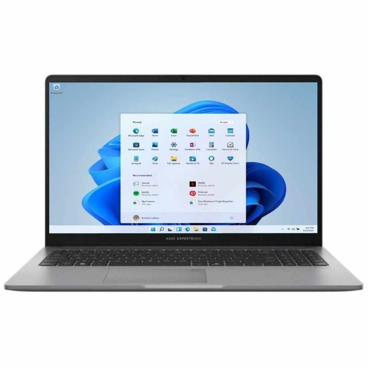 Laptop Asus ExpertBook P1 P1503CVA-S70402X 15" Intel Core i3 16 GB RAM 512 GB SSD Spanish Qwerty Laptop Asus ExpertBook P1 P1503CVA-S70402X 15" Intel Core i3 16 GB RAM 512 GB SSD Spanish Qwerty