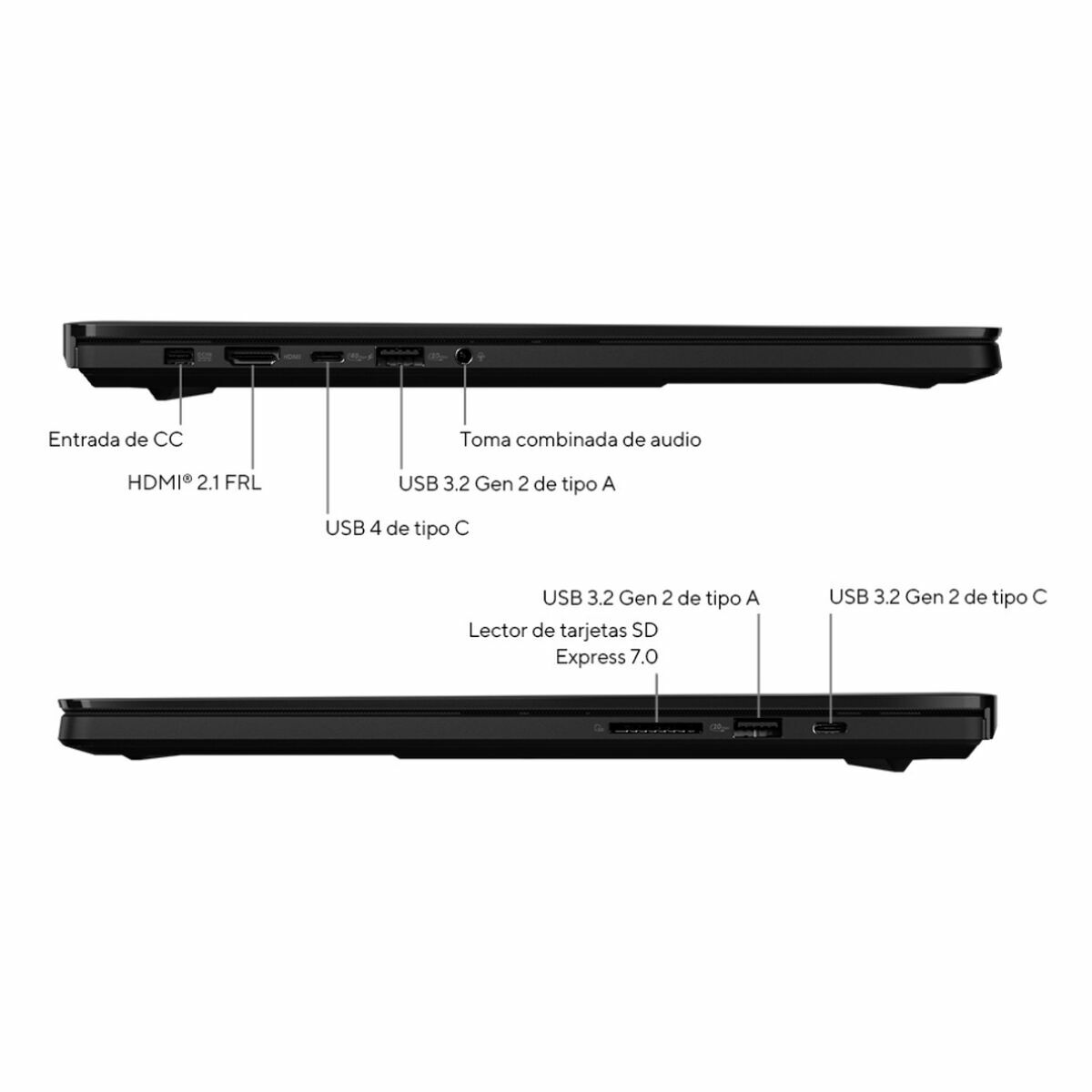 Laptop Asus 90NB15L1-M00360 16" 1 TB SSD Laptop Asus 90NB15L1-M00360 16" 1 TB SSD
